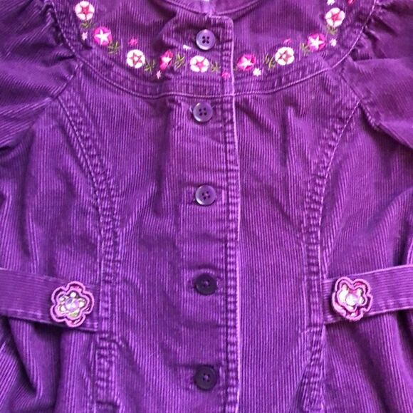 Gymboree Purple Corduroy Jacket - Picture 5 of 6